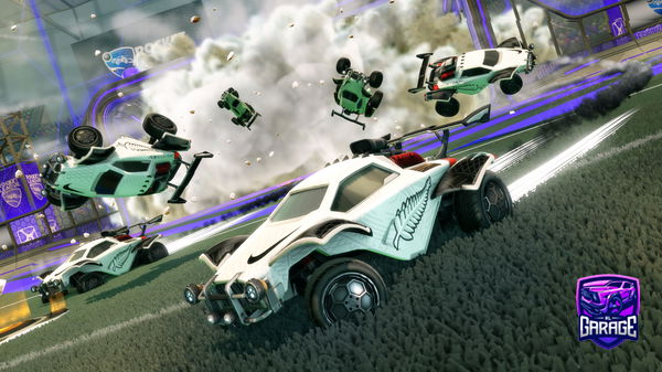 A Rocket League car design from fn_costco