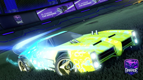 A Rocket League car design from Hudsonddddd1