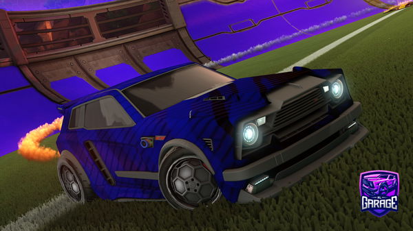 A Rocket League car design from Ferni15