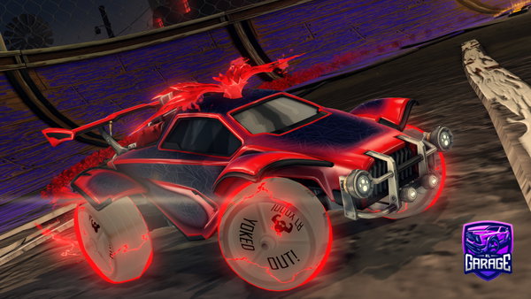 A Rocket League car design from Dayum_b
