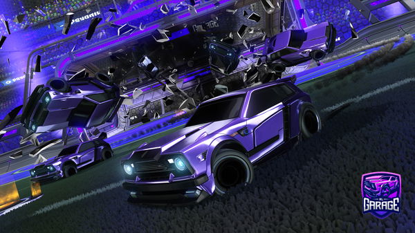 A Rocket League car design from qtJ0SH