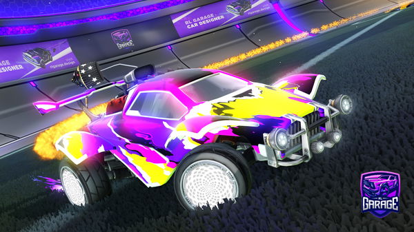 A Rocket League car design from CaTackonRL