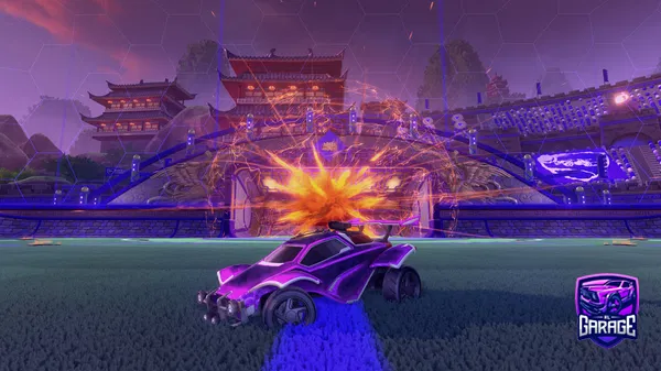 A Rocket League car design from LaughingStawk