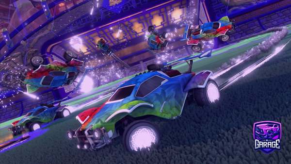 A Rocket League car design from LoganSavageBud