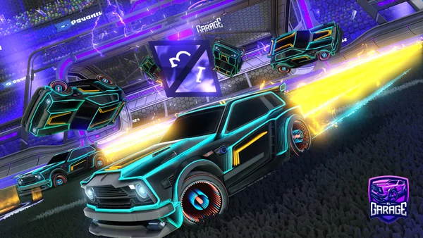 A Rocket League car design from Hudsonite