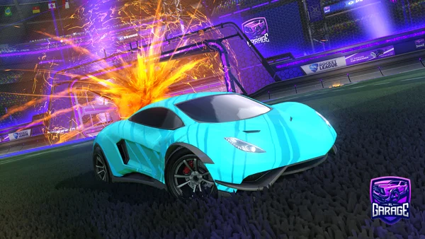 A Rocket League car design from gomesnnnnn