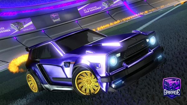 A Rocket League car design from Atogoat