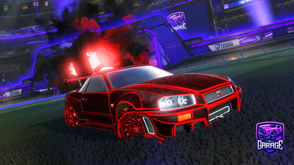 A Rocket League car design from brad499