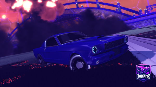 A Rocket League car design from Robindabank