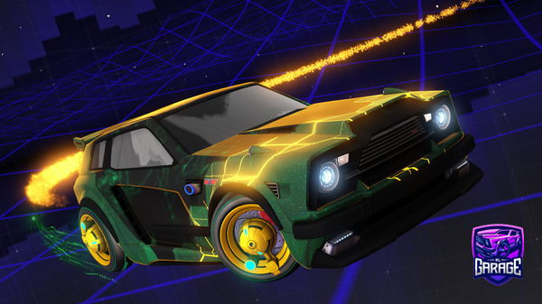 A Rocket League car design from Civ1cal