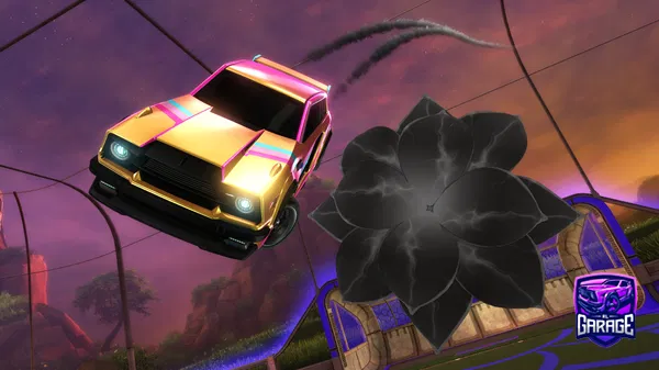 A Rocket League car design from IPU_GamingYT