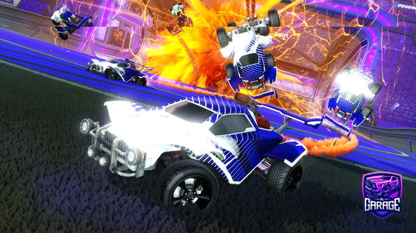 A Rocket League car design from laiyze