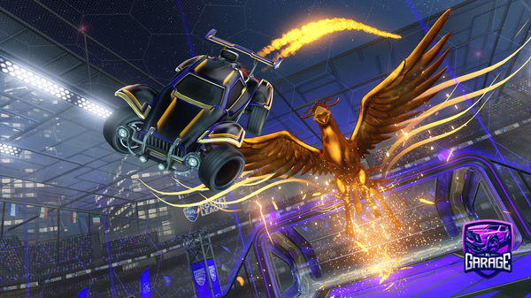 A Rocket League car design from SubieRL