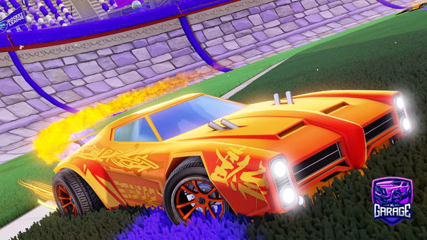 A Rocket League car design from Alezinho2708