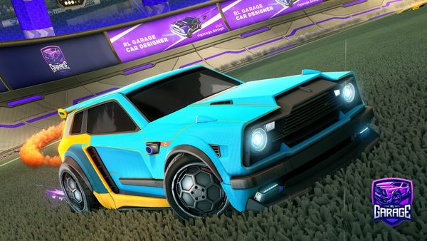 A Rocket League car design from Cjazzy13601