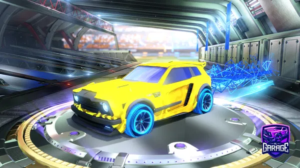 A Rocket League car design from wiik_