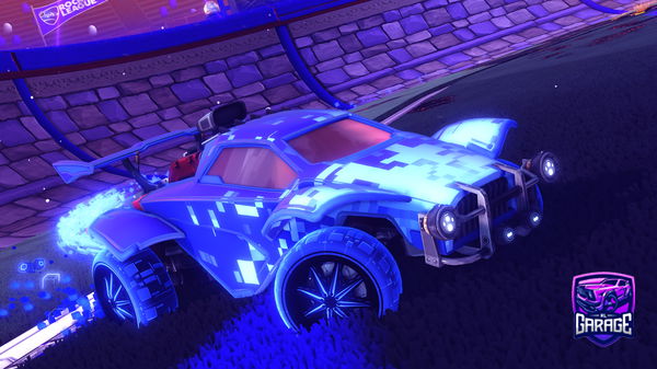 A Rocket League car design from JULA11