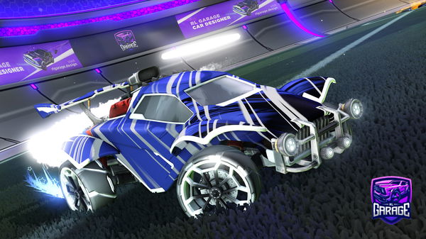 A Rocket League car design from VenaticTech8