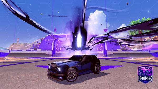 A Rocket League car design from Spark_GamerX