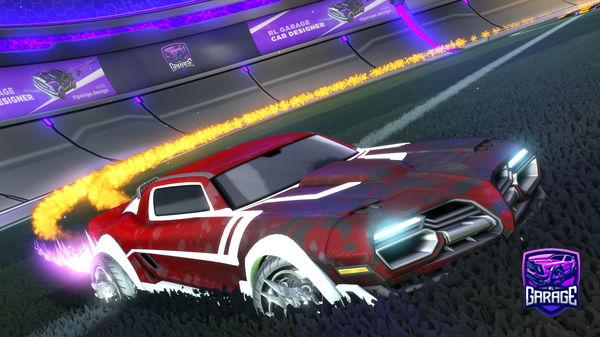 A Rocket League car design from p_silv