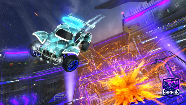 A Rocket League car design from Fez05