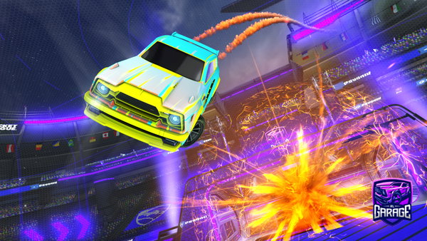 A Rocket League car design from mwkj