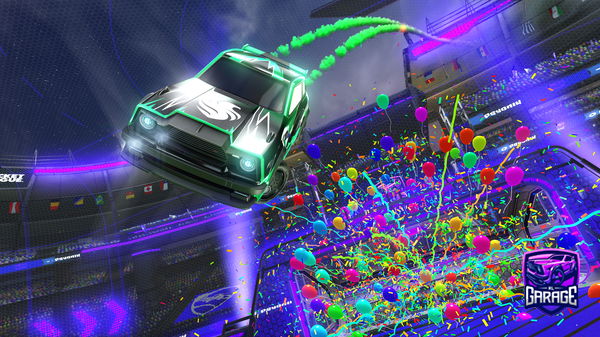 A Rocket League car design from charlococo9719