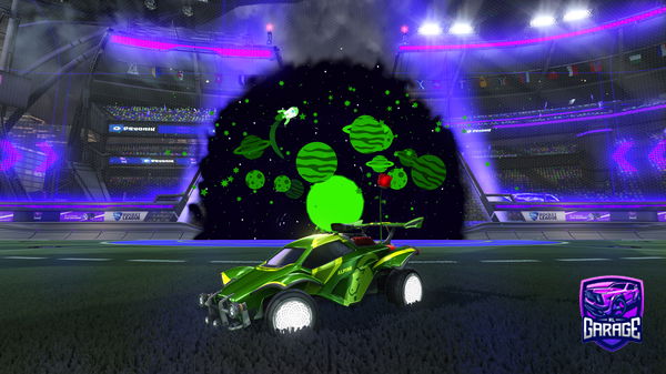 A Rocket League car design from Blubeman