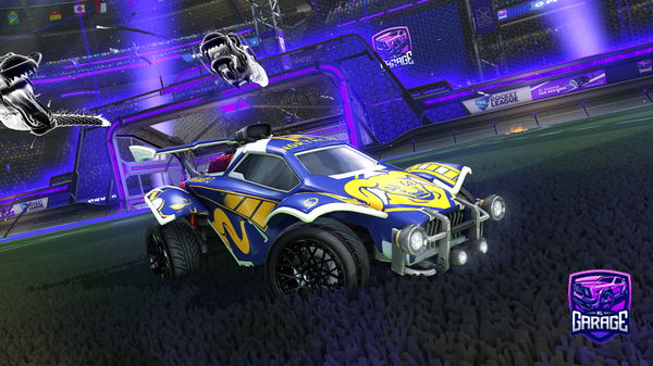 A Rocket League car design from Fxstx