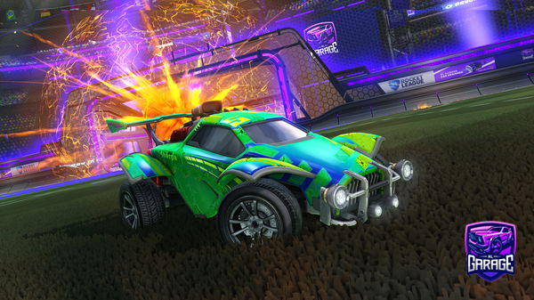 A Rocket League car design from Andrex1212