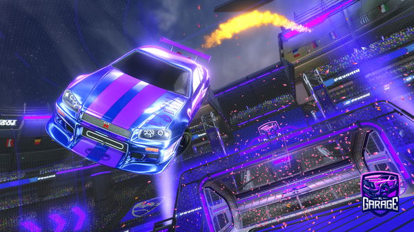 A Rocket League car design from muccamistic