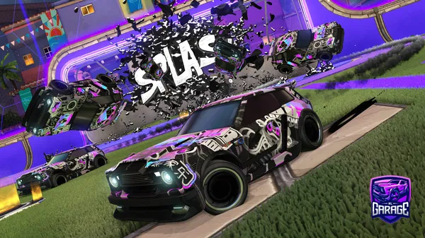 A Rocket League car design from CollinWagner