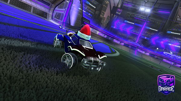 A Rocket League car design from AztrallNotReal