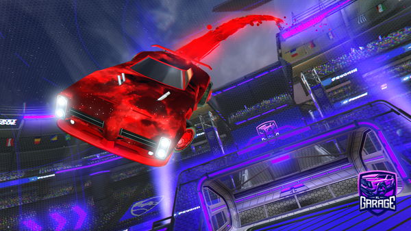 A Rocket League car design from Tides2007