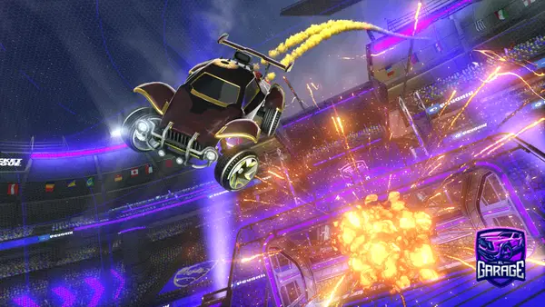 A Rocket League car design from ARCADE1859