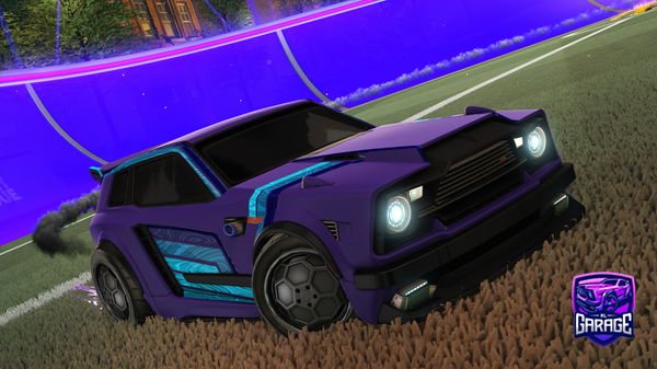 A Rocket League car design from Dennii