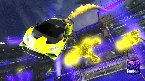 A Rocket League car design from Frixty