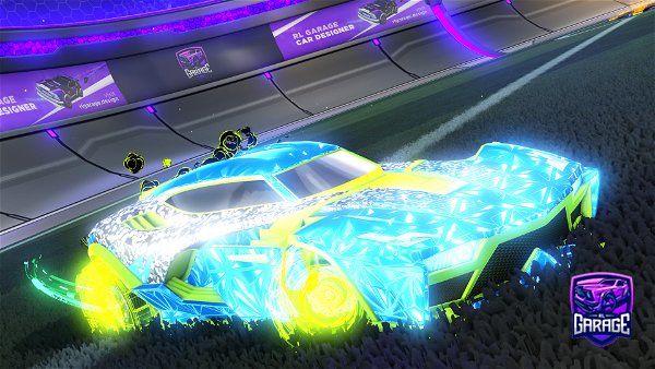 A Rocket League car design from Ghost_of_dali