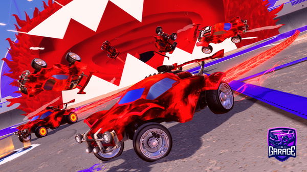 A Rocket League car design from mocnyang