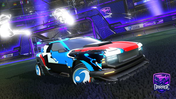 A Rocket League car design from SmartCatOffical