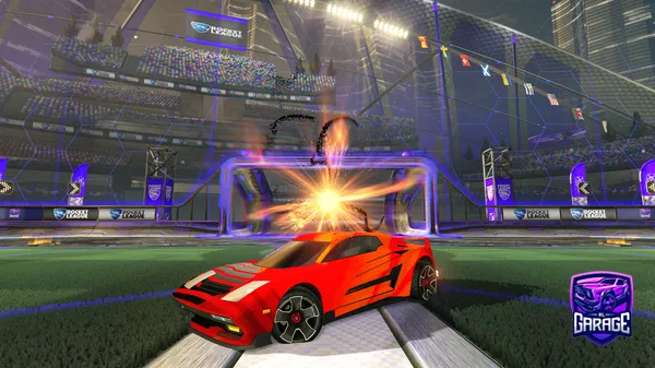 A Rocket League car design from ToxicWaste134