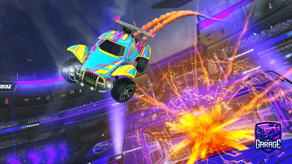 A Rocket League car design from tag-JustHype4291