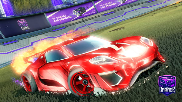 A Rocket League car design from dangerduck