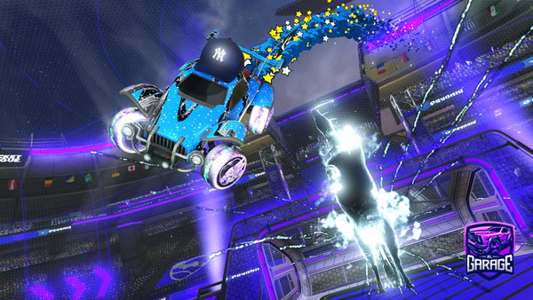 A Rocket League car design from Kapone-5NY