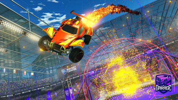 A Rocket League car design from ShuddersGist