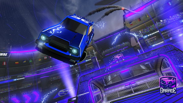 A Rocket League car design from aZara_Is3ns
