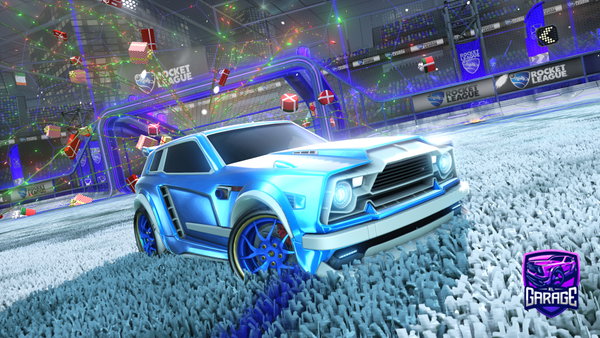 A Rocket League car design from Xleooolpp