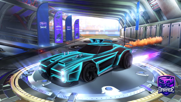 A Rocket League car design from BatVan_
