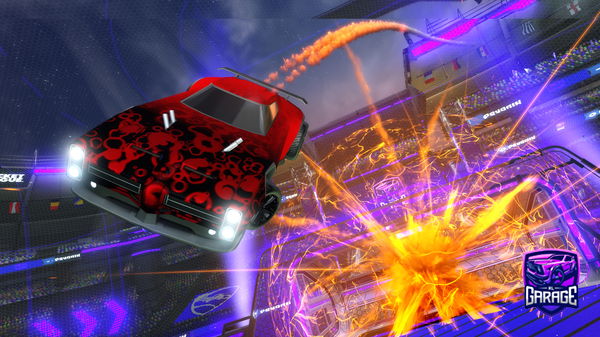 A Rocket League car design from Marty27777