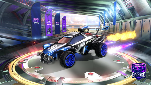 A Rocket League car design from MYST1KALL